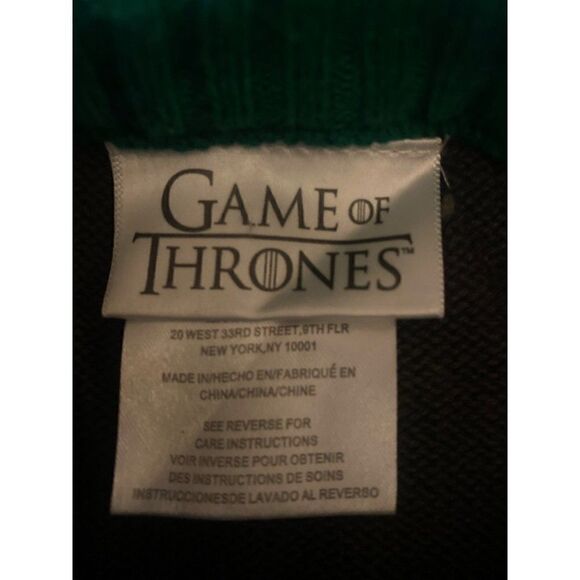 Game of Thrones men's 100% cotton knit long sleeve pullover sweater size small - Picture 5 of 8